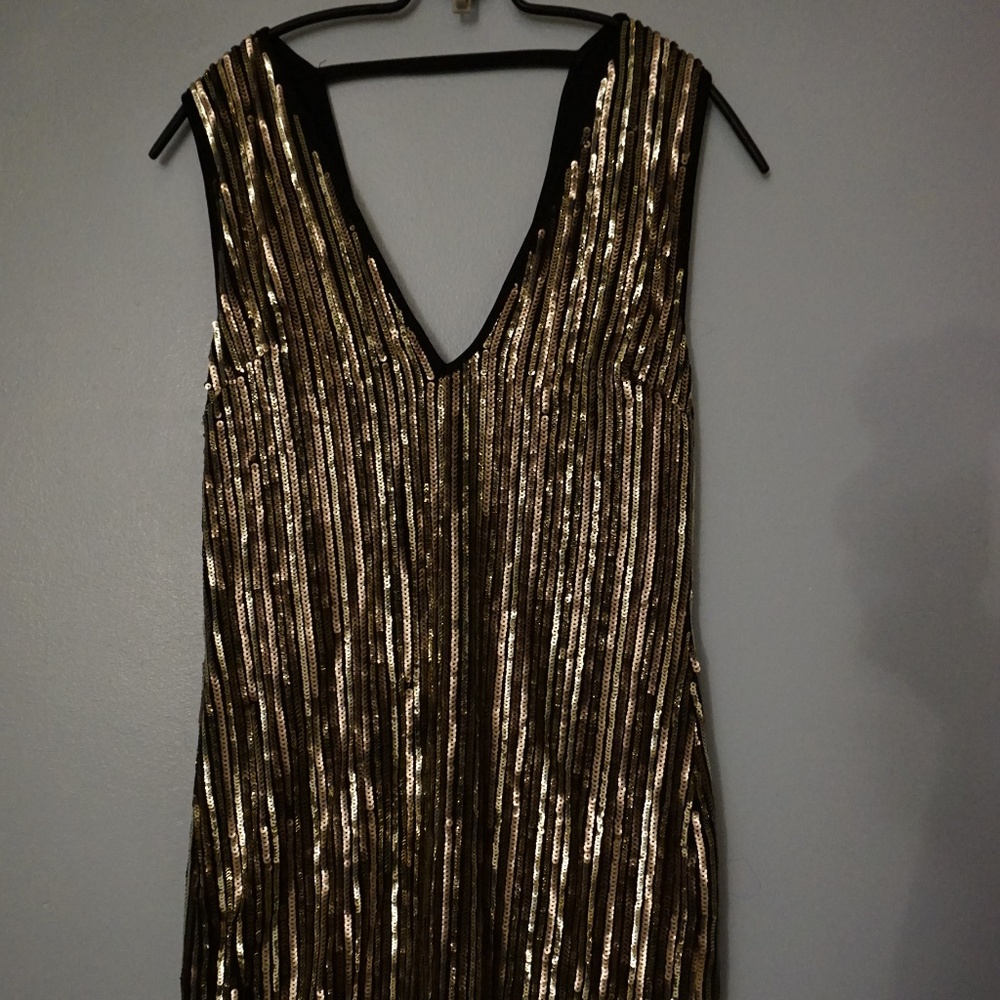 Sequin Gold bodycon Dress